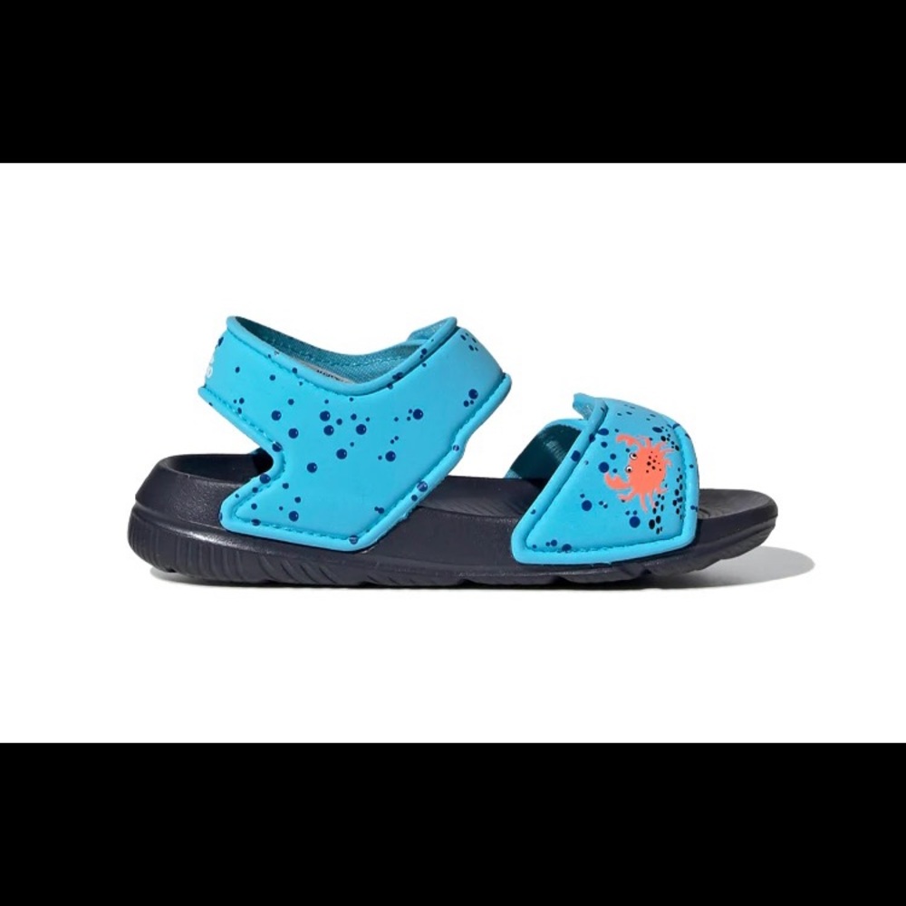 NWT KIDS ADIDAS ALTASWIM BLUE SANDALS - Picture 2 of 6
